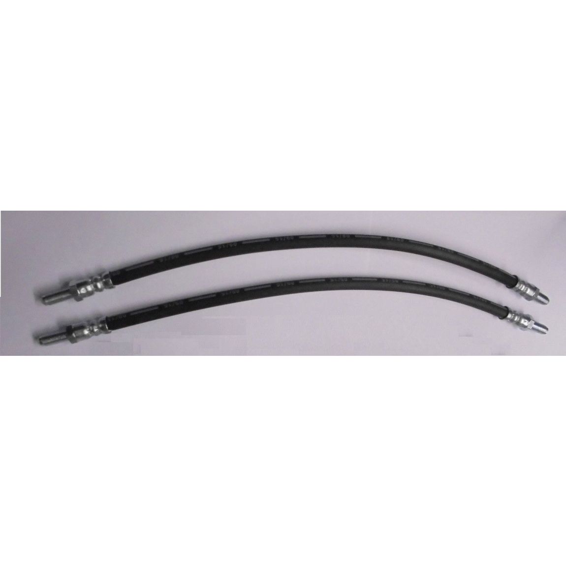 FRONT BRAKE HOSES x2 (De Tomaso Deauville Longchamps) (1972- 89) 