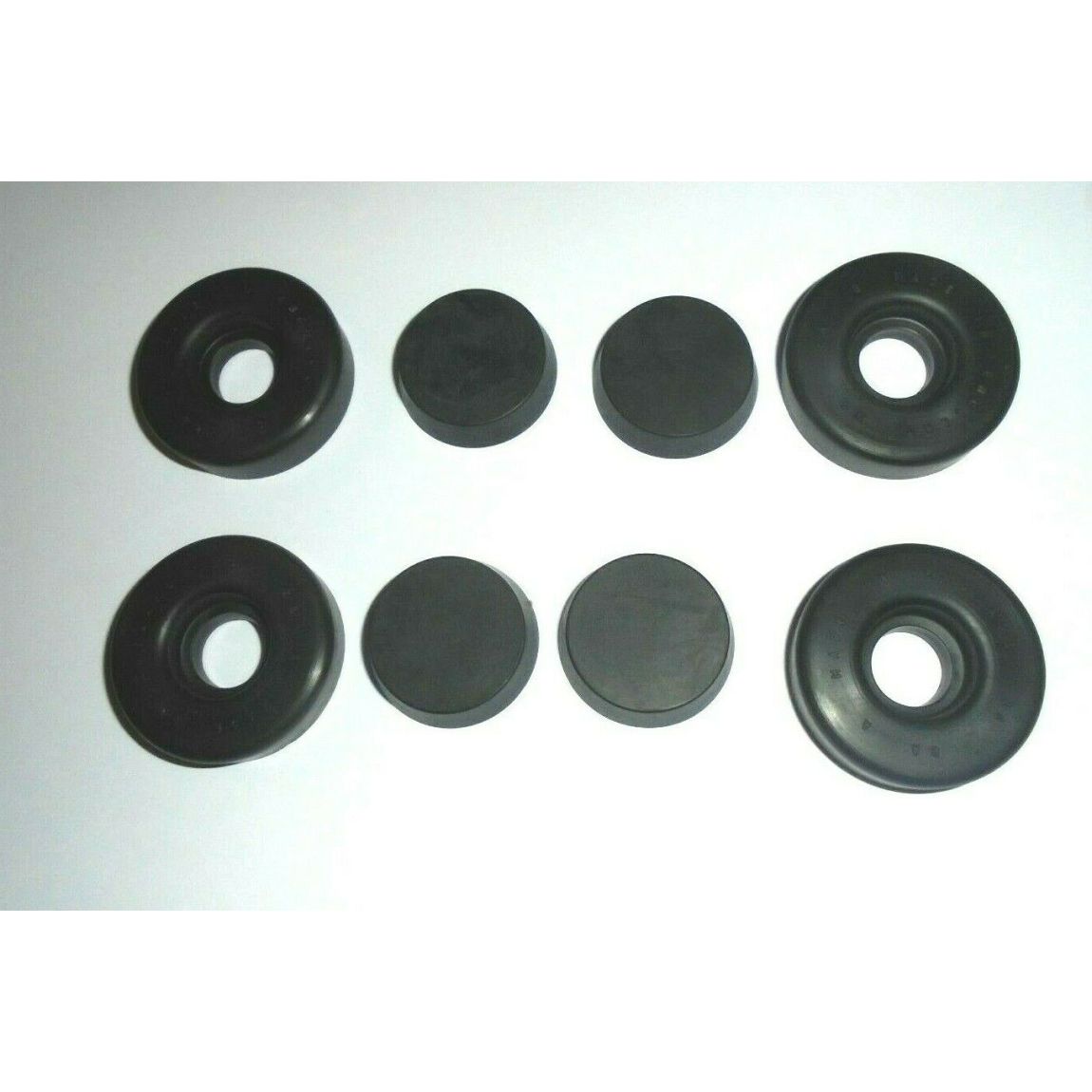 FRONT BRAKE WHEEL CYLINDER REPAIR SEALS KITS x2 (Riley RMB 2.5 Litre) (** 1946- 48 Only **) 