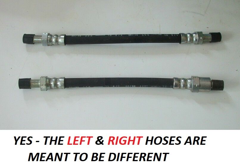 REAR BRAKE HOSES x2 (Morris 1800 & 2200) (1964- 75) 