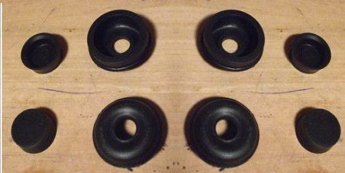 REAR BRAKE WHEEL CYLINDER REPAIR SEALS KITS x2 (Riley Pathfinder) (1953- 55 Only)