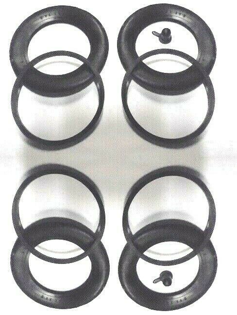 FRONT BRAKE CALIPER  REPAIR SEALS KITS x2 (Armstong Siddeley Star Sapphire & Limo) (Oct 58- 60) 