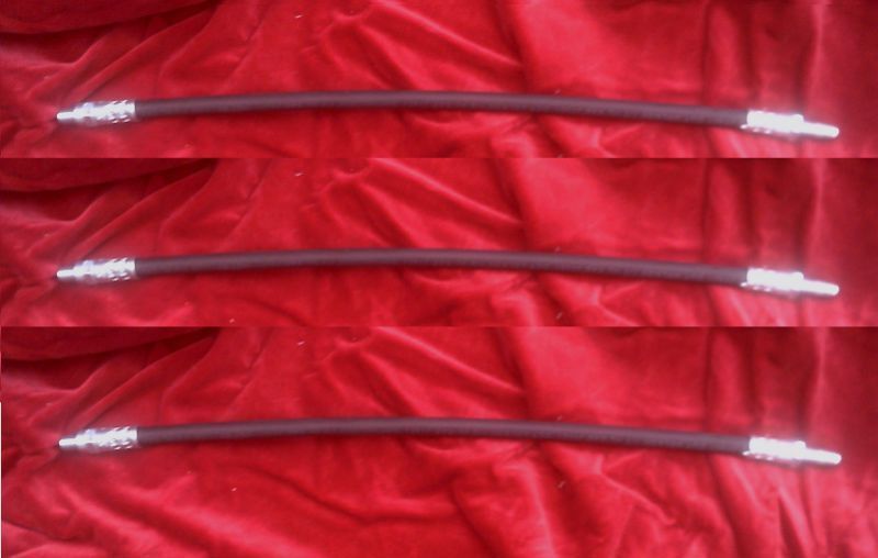 FRONT & REAR BRAKE HOSES x3 (Maserati 3500GT & 5000GT) (**Front Disc Models**) (**From 1959- 65**)  