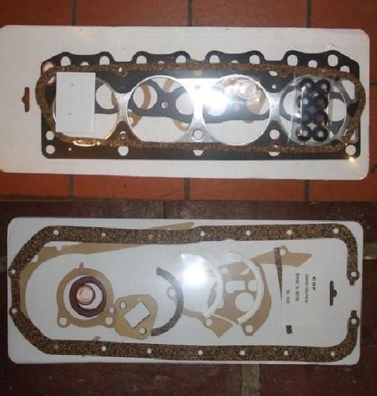 HEAD & SUMP (COMPLETE ENGINE GASKET SET) (Ford Consul Corsair 1500 & GT) (Pre X Flow) (1963- 65) 