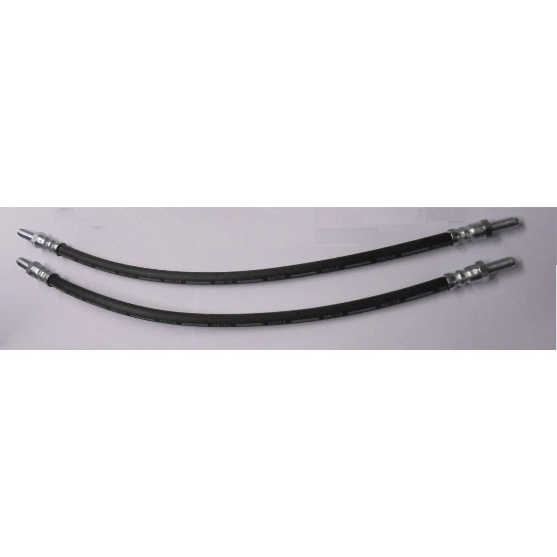 FRONT BRAKE HOSES x2 (Jaguar E Type) (Ser.2,3) (4.2 & 5.3) (1968- 75)