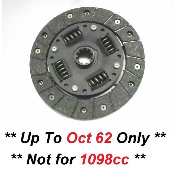 CLUTCH PLATE ONLY (Austin A40 Farina) (Mk1 & Early Mk2) (948cc) (1958- 62 Only) 