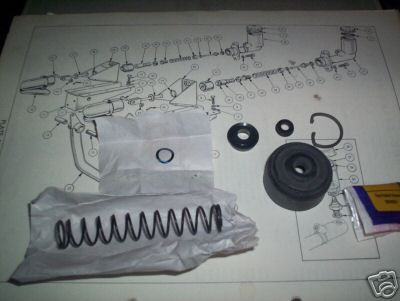 BRAKE MASTER CYLINDER REPAIR SEALS KIT (Bedford HA Van) (1963- Aug 72) 