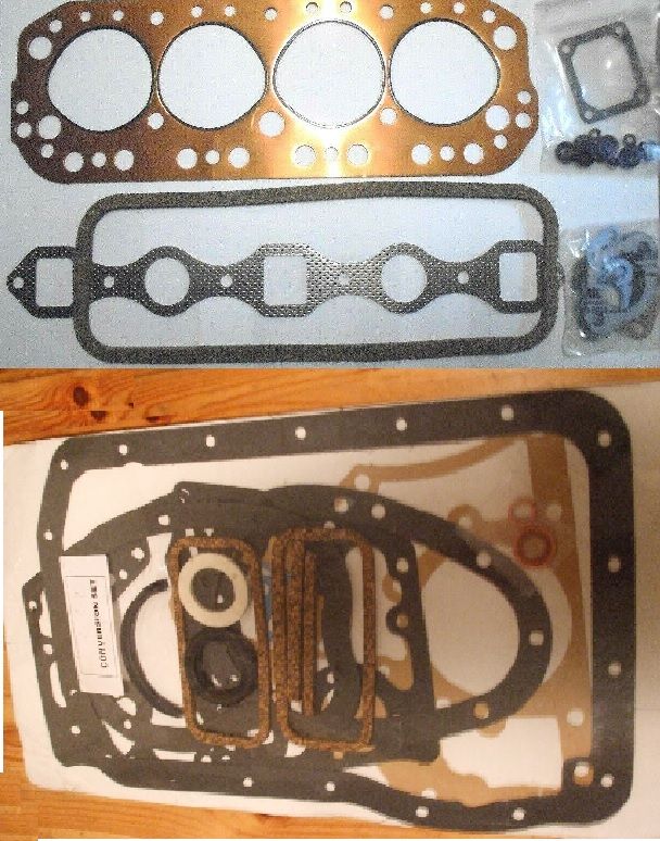 HEAD & SUMP (COMPLETE ENGINE GASKET SET) (Wolseley 15/60) (1959- 61) 