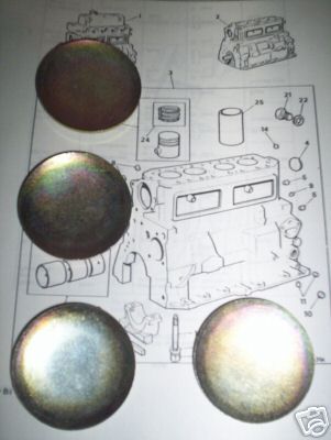 CORE PLUG ENGINE SET (Austin Mini) (850, 1.0 & 1.1) (1959- ) 