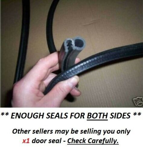 DOOR RUBBER SEALS x2 (TVR 1600M 2500M 3000M) (1972- 79) 