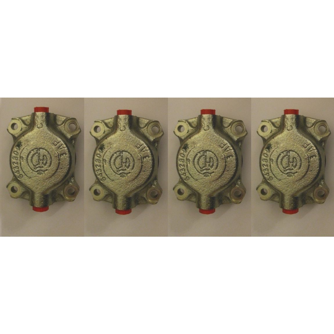 REAR BRAKE CALIPER PISTON & CYLINDER ASSEMBLY x4 (Lancia Flaminia) (Saloon & Coupe) (** From 1961- 63 Only **) 