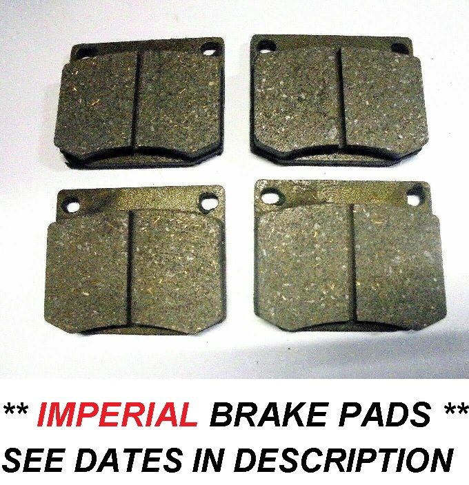 FRONT BRAKE PADS SET (TVR Vixen & Tuscan) (1966- Mar 72 Only) 