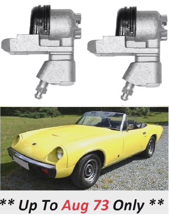 REAR BRAKE WHEEL CYLINDERS x2 (Jensen Healey Mk1) (**1972- Aug 73 Only**)   