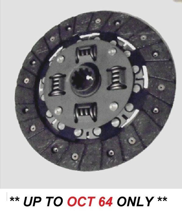 CLUTCH PLATE ONLY (Sunbeam Rapier) (Ser. 1,2,3, 3a, 4 Early) (1400cc, 1500cc & 1600cc) (1955- Oct 64 Only)  
