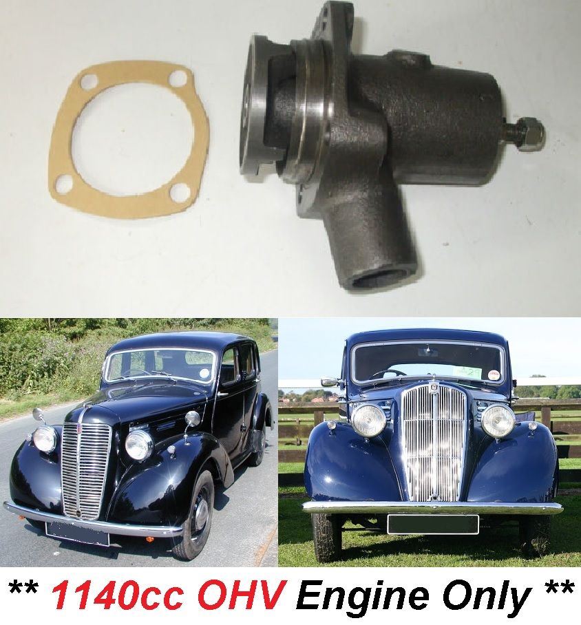 WATER PUMP (Morris Ten, 10, 10hp) (**Series M**) (**1140cc OHV***) (From 1939- 48) 
