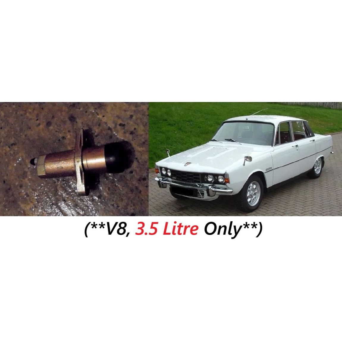 CLUTCH SLAVE CYLINDER (Rover P6) (3500 V8) (**STEEL**) (1968- 77) 