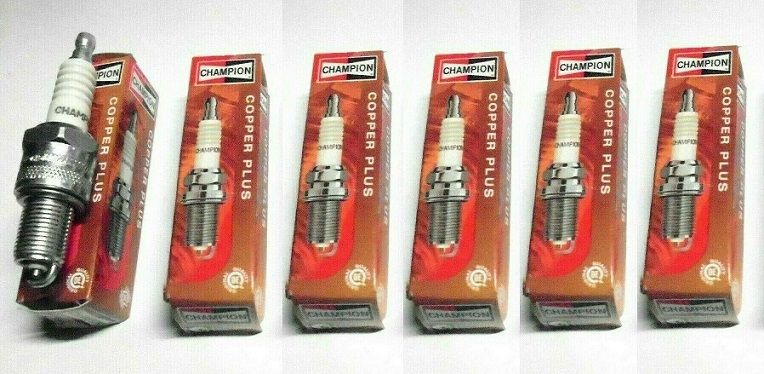 SPARK PLUGS x6 (Aston Martin DB5 DB6 & DBS) (** Not DBS V8 **) (1963- 72) 