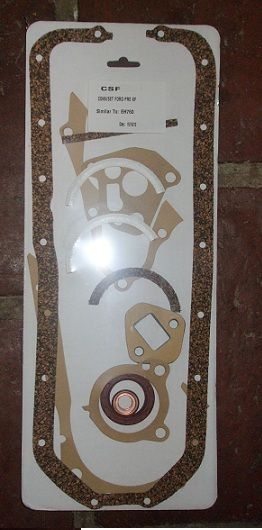SUMP GASKET ENGINE SET (Ford Capri Consul Classic) (Pre X Flow) (1961- 64)