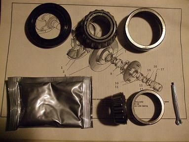 FRONT WHEEL HUB BEARING KIT x1 (Ford Corsair) (1963- 70) 