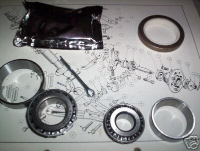 FRONT WHEEL HUB BEARING KIT x1 (TVR Grantura & Griffiths 200) (1960- 66) 