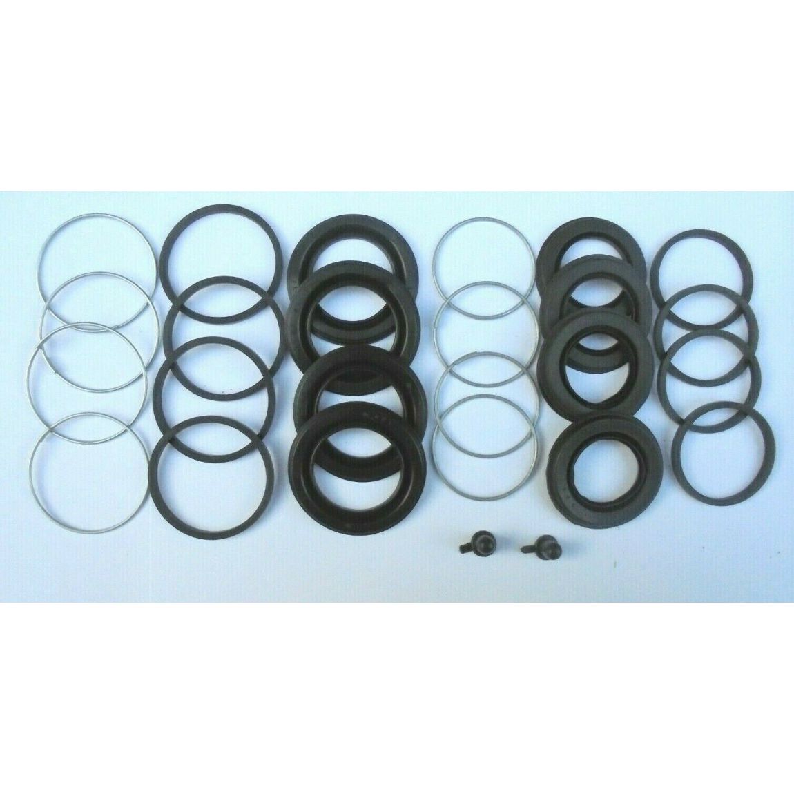 REAR BRAKE CALIPER REPAIR SEALS KITS x2 (Bentley T1 & T2) (1965- 75 Only) 