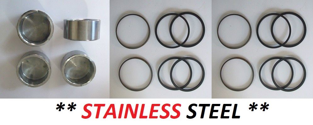 FRONT BRAKE CALIPER PISTONS & SEALS (** STAINLESS STEEL **) (Sunbeam Rapier) (Mk3 ,3a, 4 & 5) (1959- 67) 