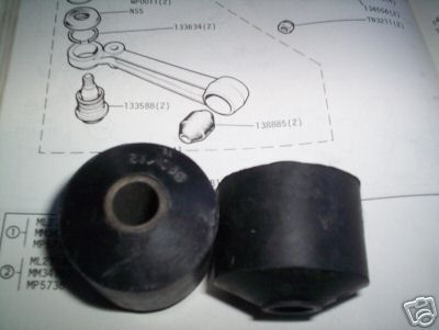 FRONT INNER WISHBONE BUSHES x2 (Triumph Stag) (1970- 77) 