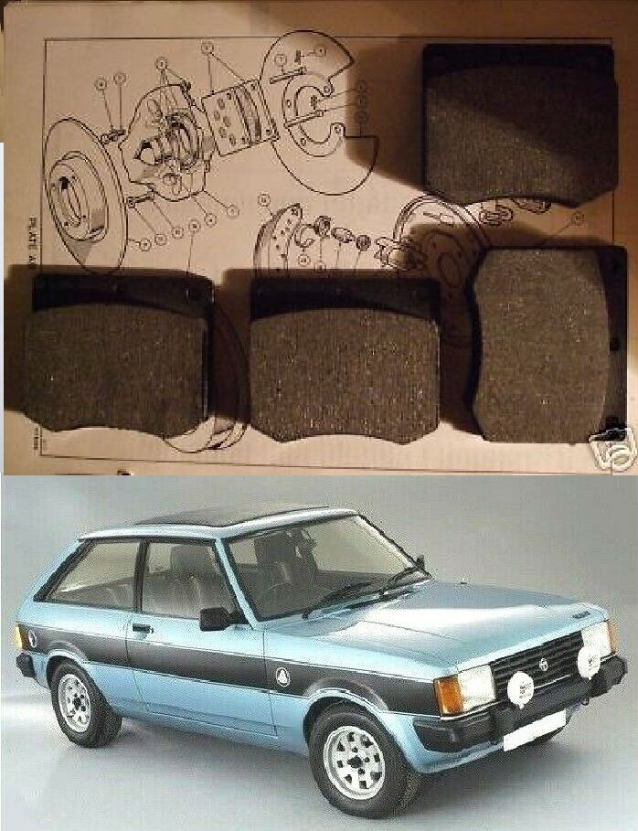 FRONT BRAKE PADS SET (Sunbeam Talbot Lotus 2.2) (1979- 82) 