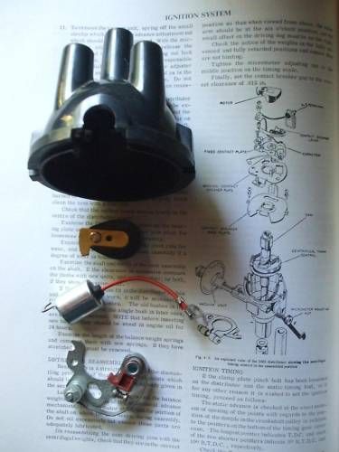 DISTRIBUTOR CAP POINTS ROTOR ARM CONDENSER (Austin Morris 1100 1300) (**From 1967- 73 Only**) 