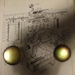 ** CORE PLUG ENGINE SET (Triumph TR2 TR3 TR4) (1953- 65) 