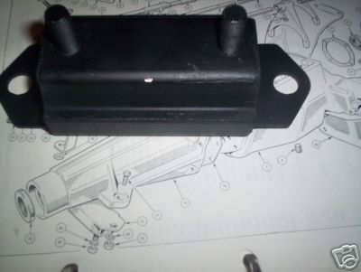 GEARBOX MOUNT (Standard Vanguard {Phase 3 }, Ensign & Vignale) (1955- 62) 