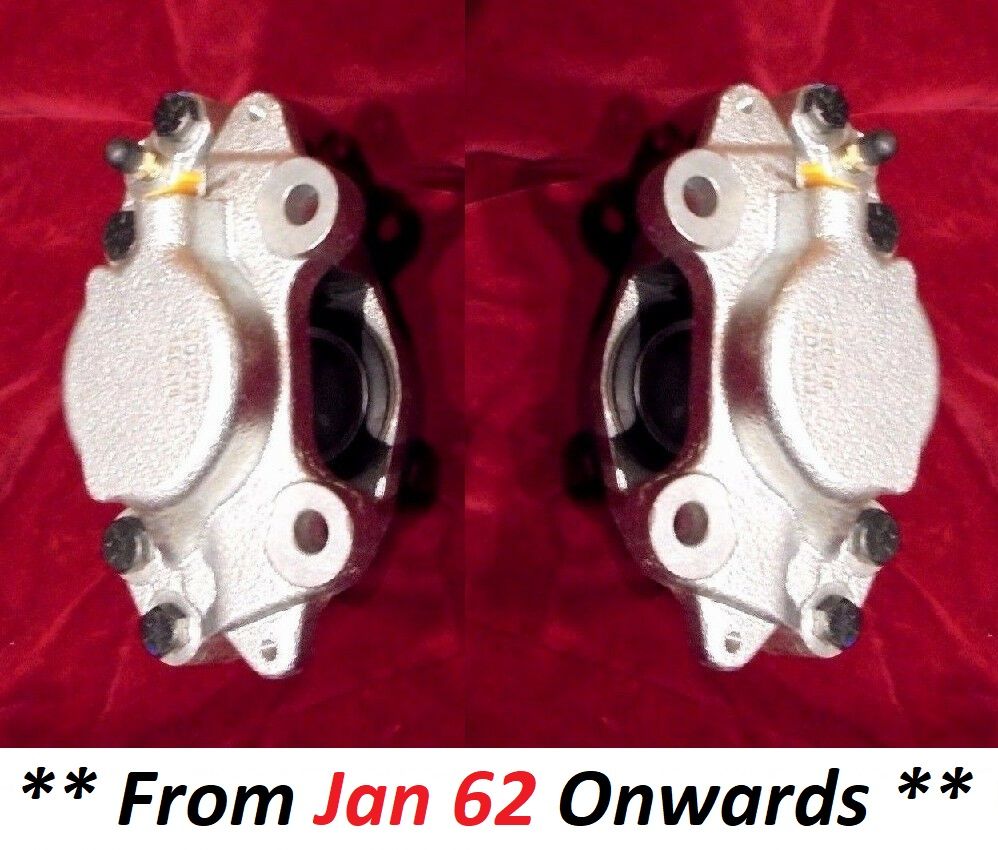 FRONT BRAKE CALIPERS x2 (Triumph TR3b & TR4 Late) (** From Jan 62- 65 **)  