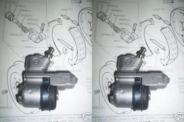 REAR BRAKE WHEEL CYLINDERS x2 (Humber Imperial) (1964- 66)