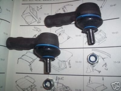 TRACK ROD ENDS x2 (Vauxhall Ventora 3300) (1967- 72) 