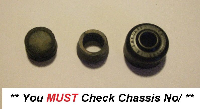 CLUTCH MASTER CYLINDER REPAIR SEALS KIT (Humber Sceptre) (Mk1 Early) (**1963- Oct 64 Only**) 