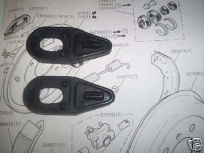 REAR BRAKE WHEEL CYLINDER GAITERS x2 (Lotus Europa) (Ser 1, 2 & Twin Cam) (1966- 72 Only) 