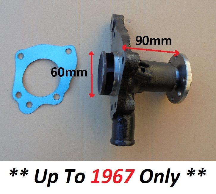 WATER PUMP (Wolseley 15/60 & 16/60) (1489cc & 1622cc) (**1959- 67 Only **)  
